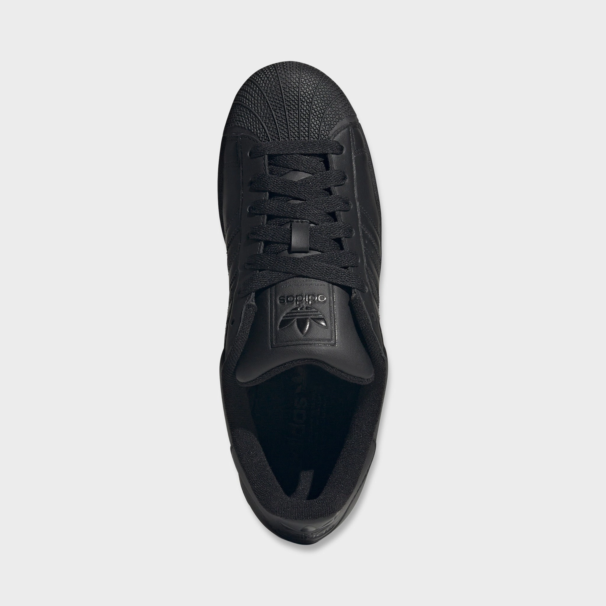 City Chic adidas Superstar II Black / Black - Black