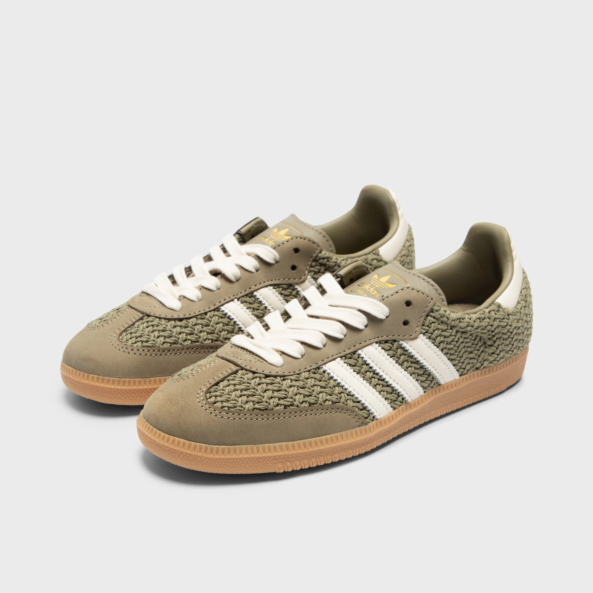 Strong Grip adidas Women's Samba OG Orbit Green / Cream White - Gum