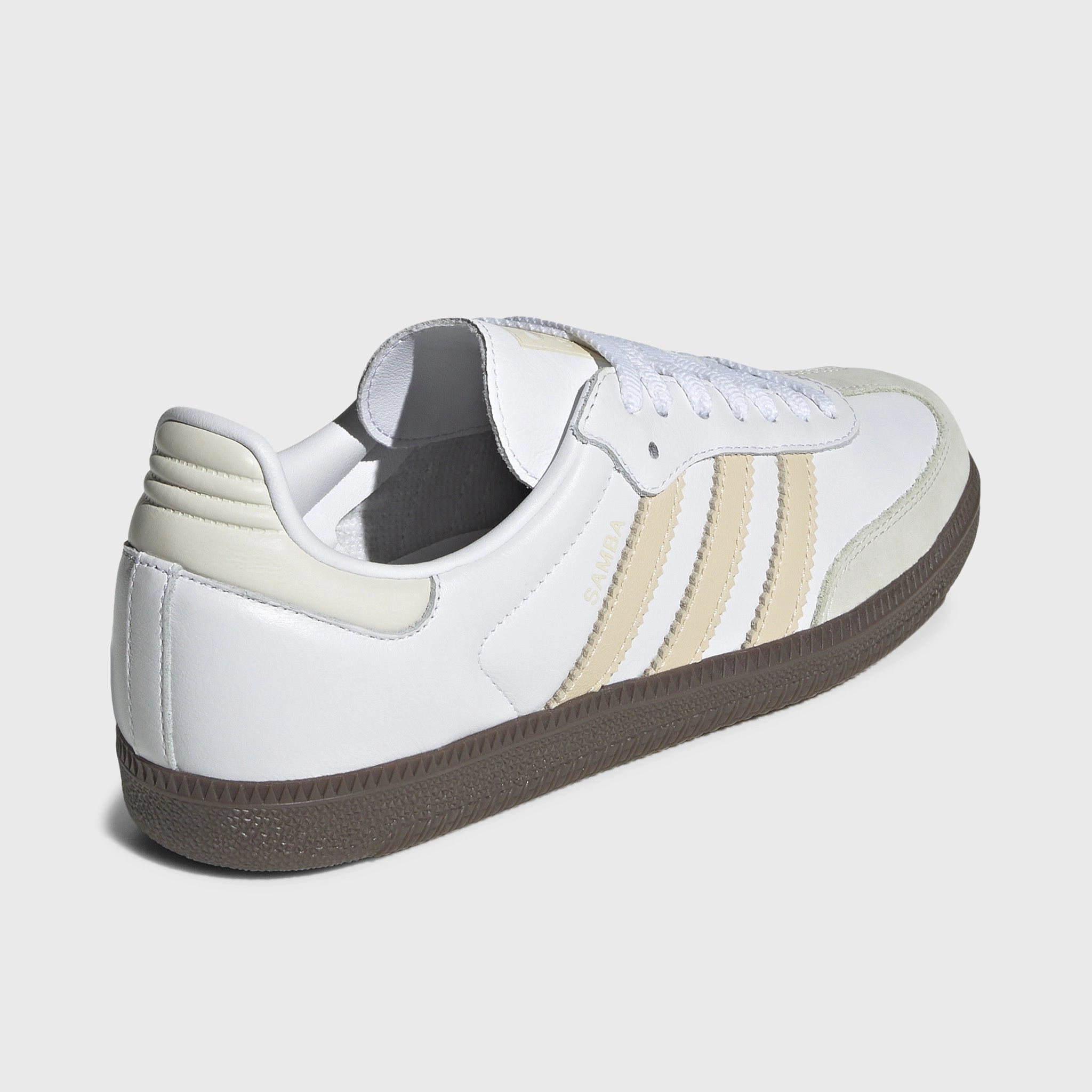Midday Style Family Meet adidas Women's Samba OG White / Sandstorm - White