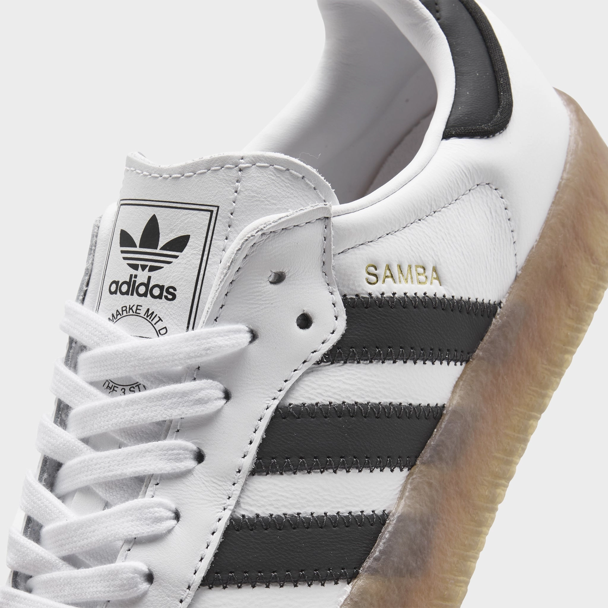Waterproof Option adidas Women's Sambae Footwear White / Core Black - Gold