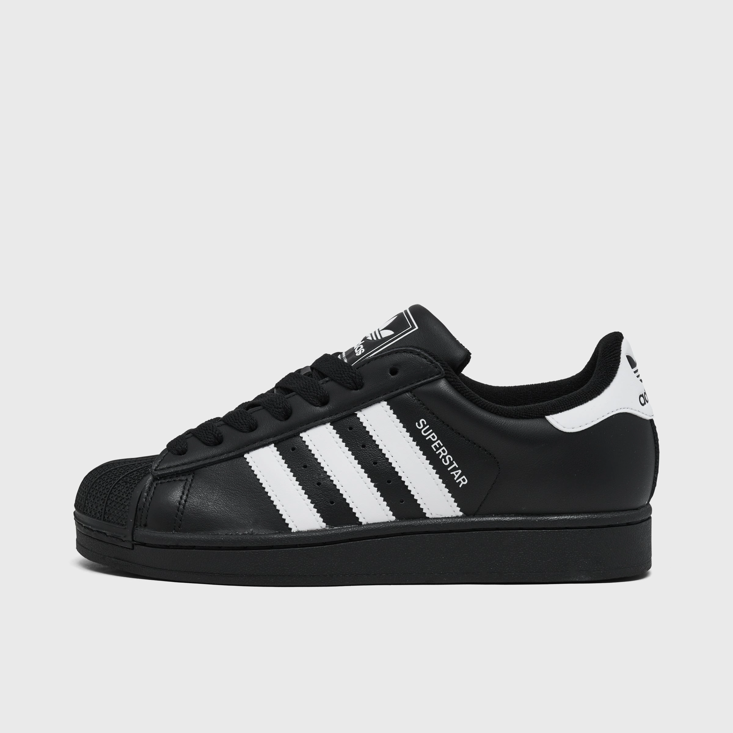 adidas Women's Superstar II Core Black / Footwear White Focus Flow Comfortable Flexibility