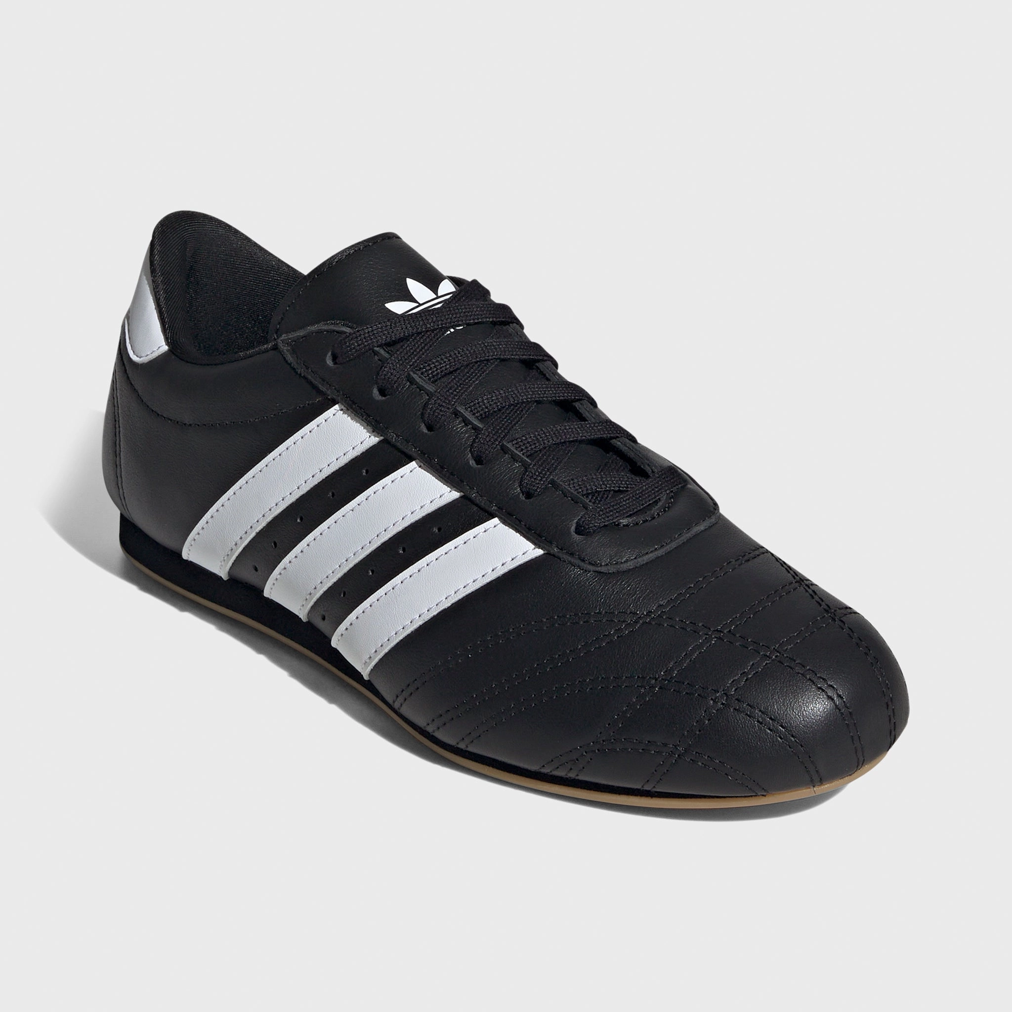 adidas Women's Taekwondo Lace Black / White - Gum Urban Travel Compact