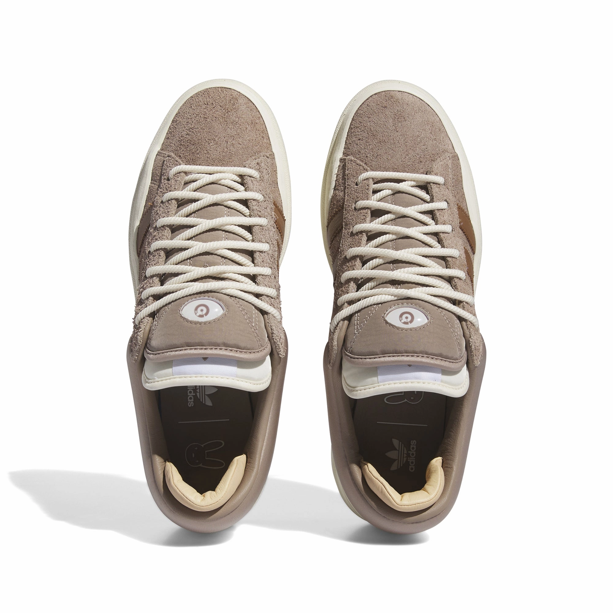 Comfort Cushion Technology Odor Resistant Material Adidas x Bad Bunny Campus Shoes ID2529