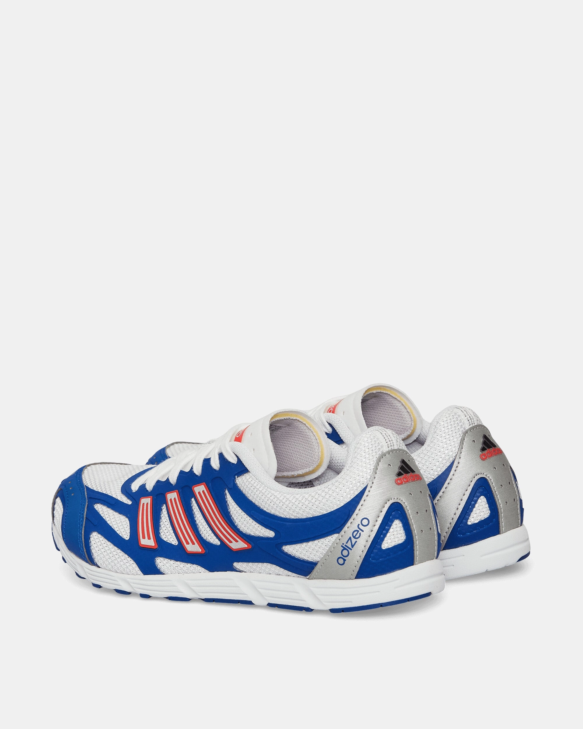 Structured Design Microfiber Layer Adizero PR Sneakers Collegiate Royal / Bright Red
