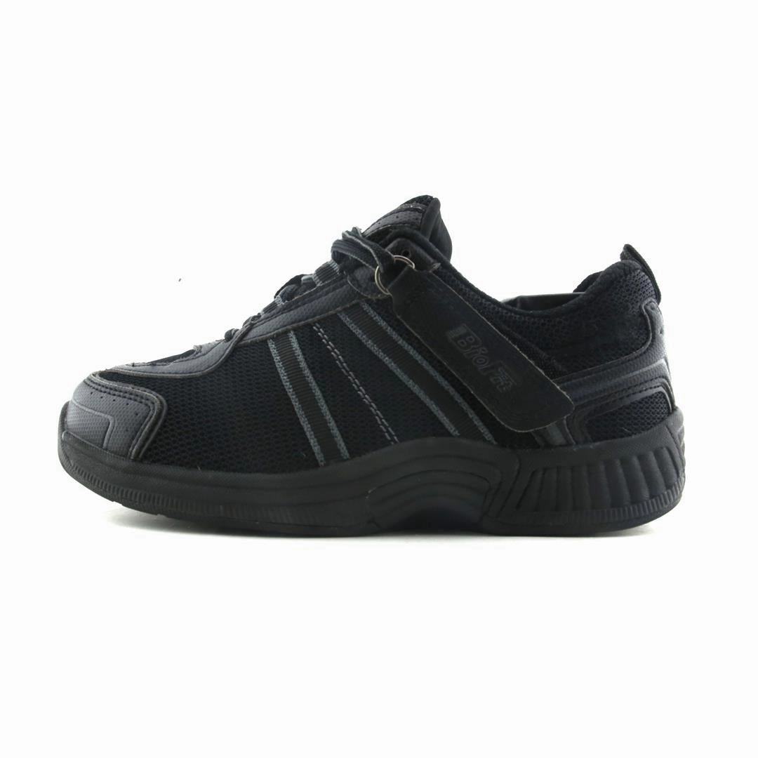 snow running footwear Orthofeet Tahoe Tie-Less - Black