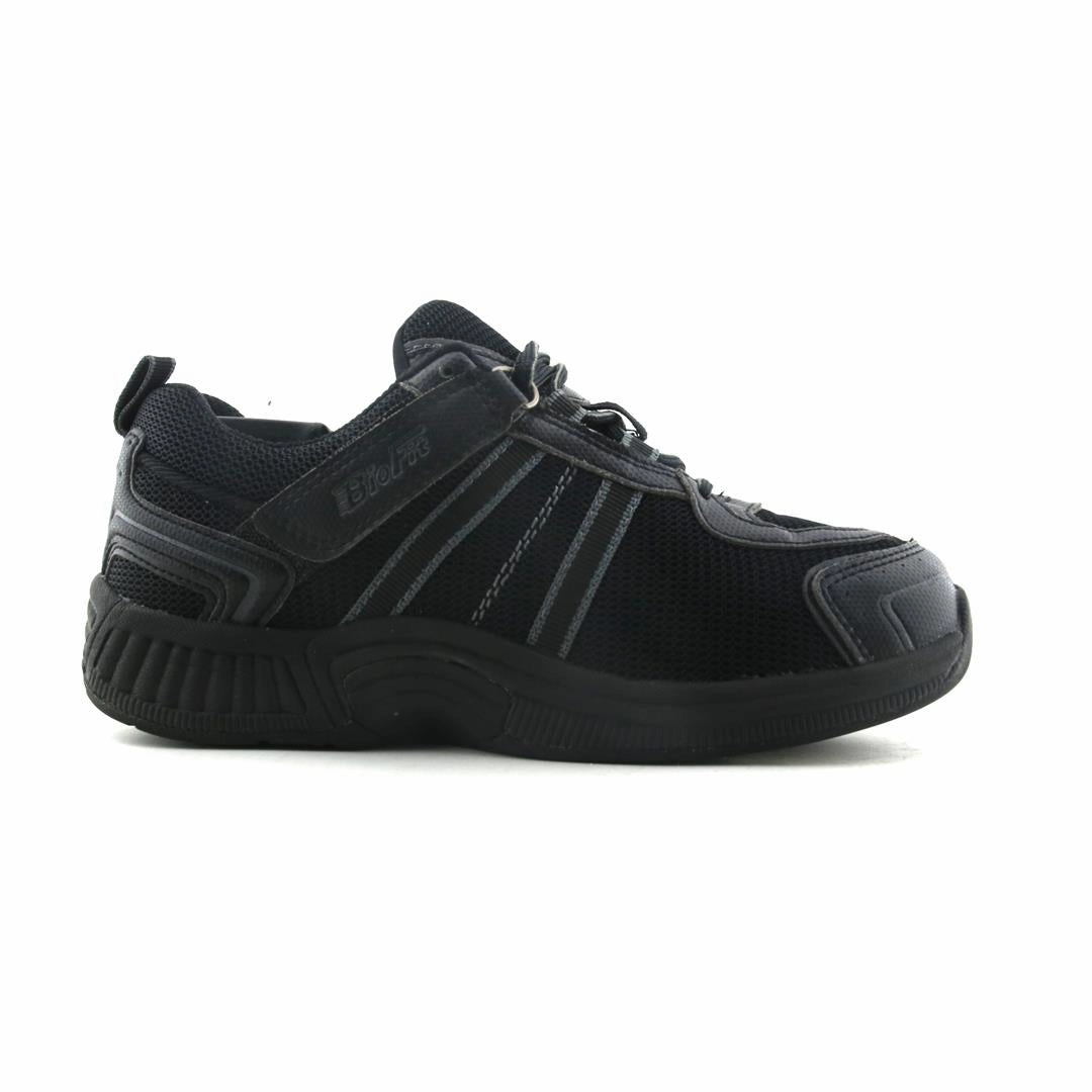 Orthofeet Tahoe Tie-Less - Black long - distance endurance
