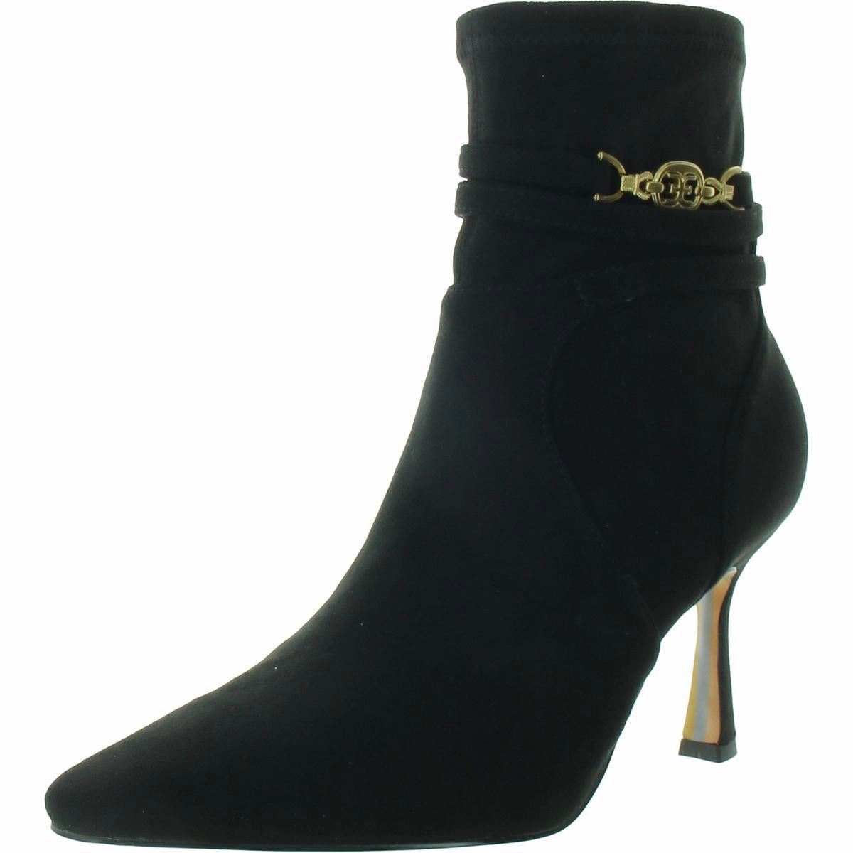 Reinforced Form Nature Lover Marsella Womens Embellished Faux Suede Booties