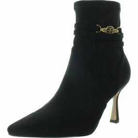 Reinforced Form Nature Lover Marsella Womens Embellished Faux Suede Booties