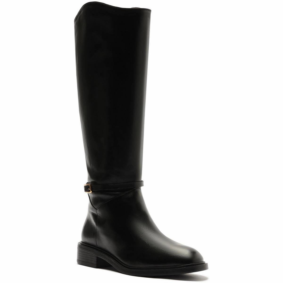 Seamless Comfort Urban Commute A133460006 Womens Buckle Leather Knee-High Boots