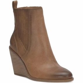 LKWILANO Womens Laceless Leather Ankle Boots Soft Lining Relaxed Fit