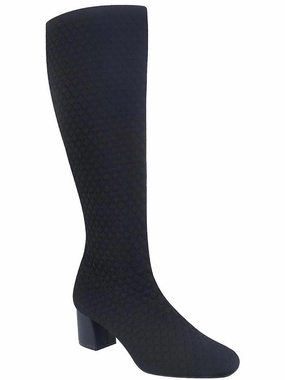 Jenner Womens Knit Tall Knee-High Boots Concert Look Outback Travel