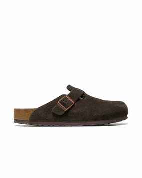 Modern Birkenstock Boston Mocha Suede