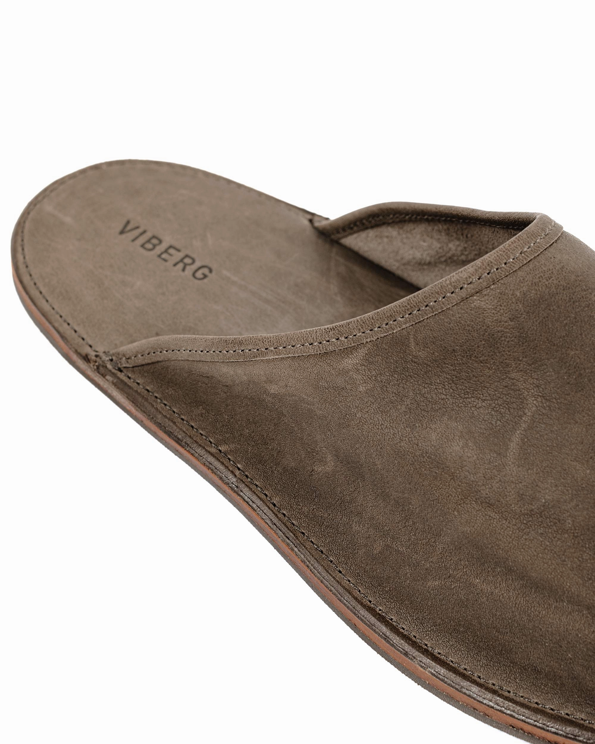 Viberg Slide Asfalto Washed Kangaroo Sweat Resistant Comfort Seekers Core Support