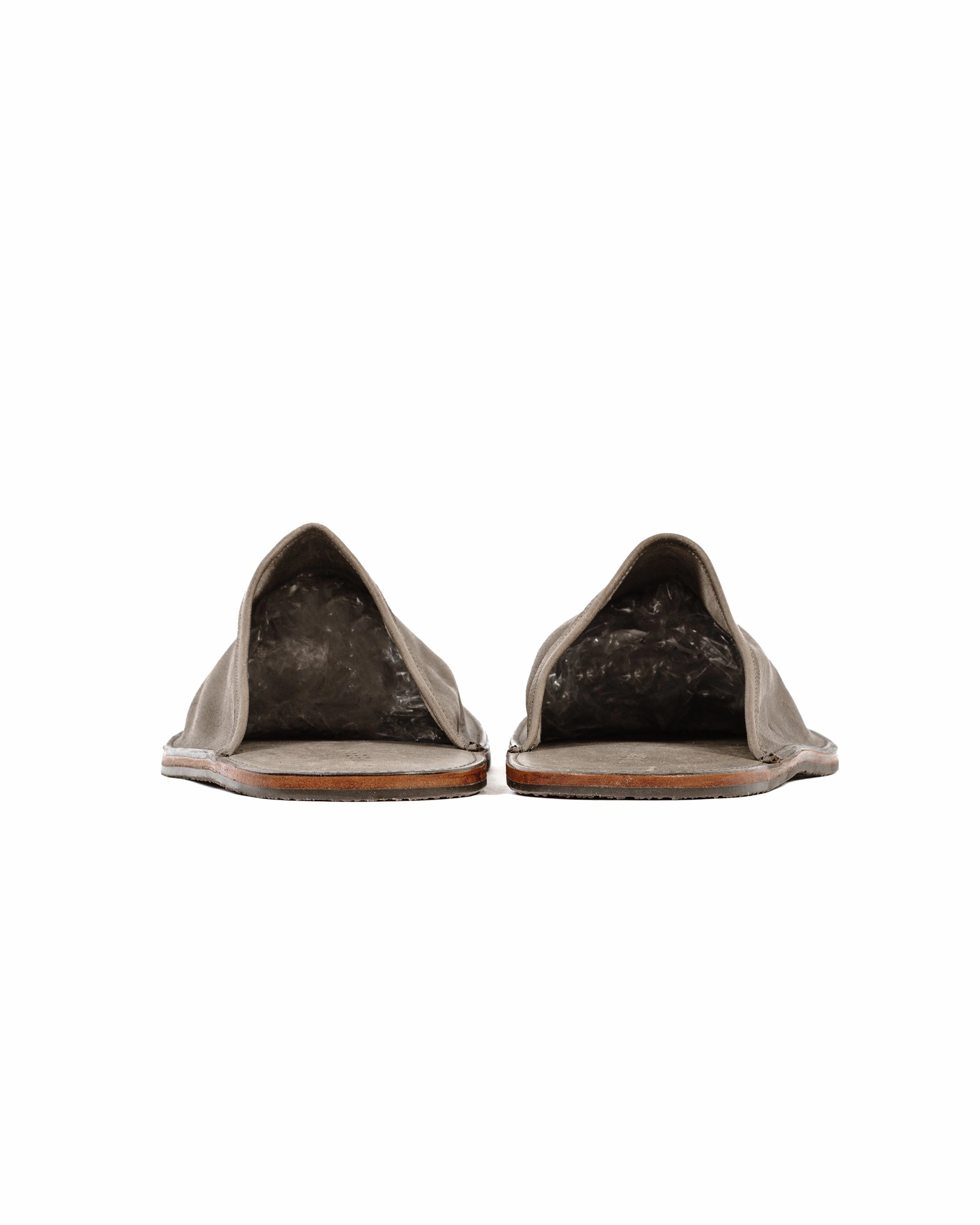 Viberg Slide Asfalto Washed Kangaroo Elastic laces quick dry