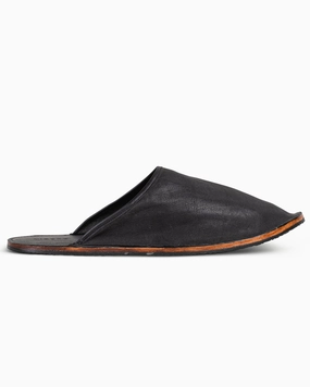 Viberg Slide Nero Washed Kangaroo Durable Build Weekend Errands