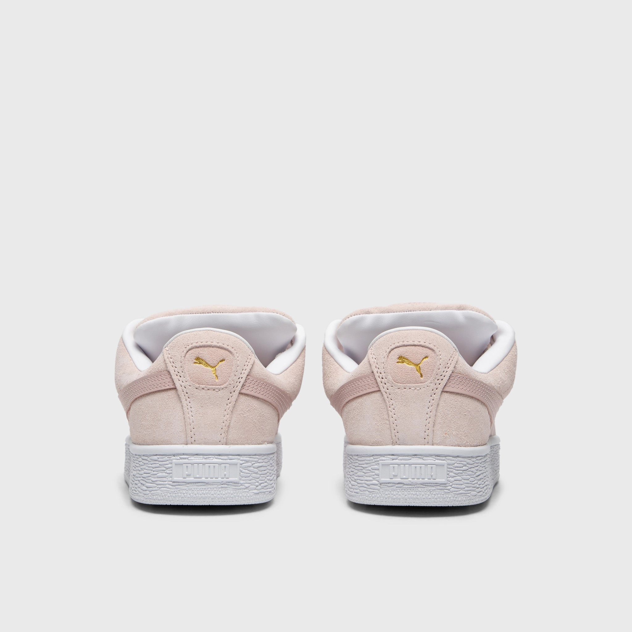 PUMA Women's Suede XL Island Pink / Mauve Mist Walk in Style Tread Pattern