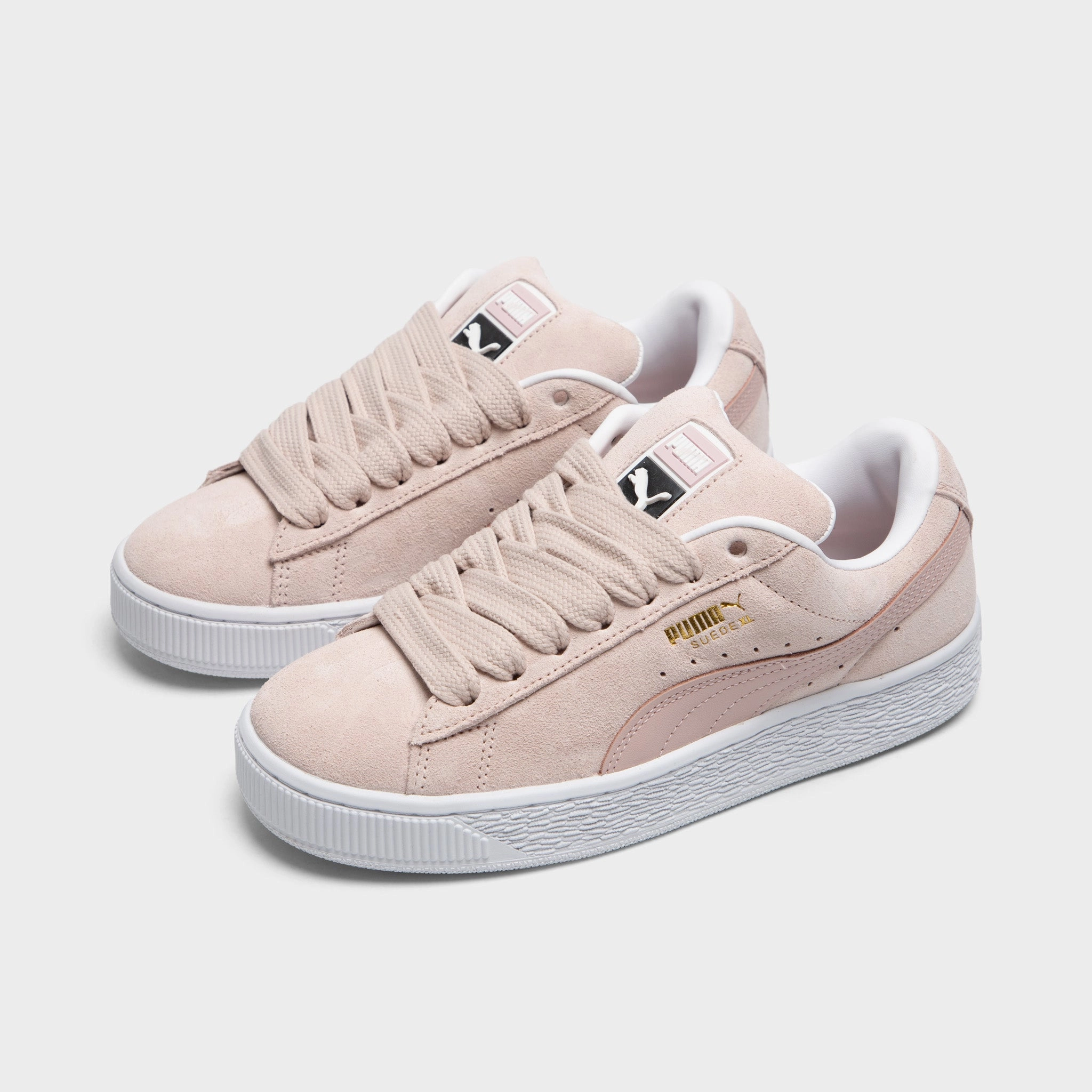 PUMA Women's Suede XL Island Pink / Mauve Mist Step Relief Casual Support