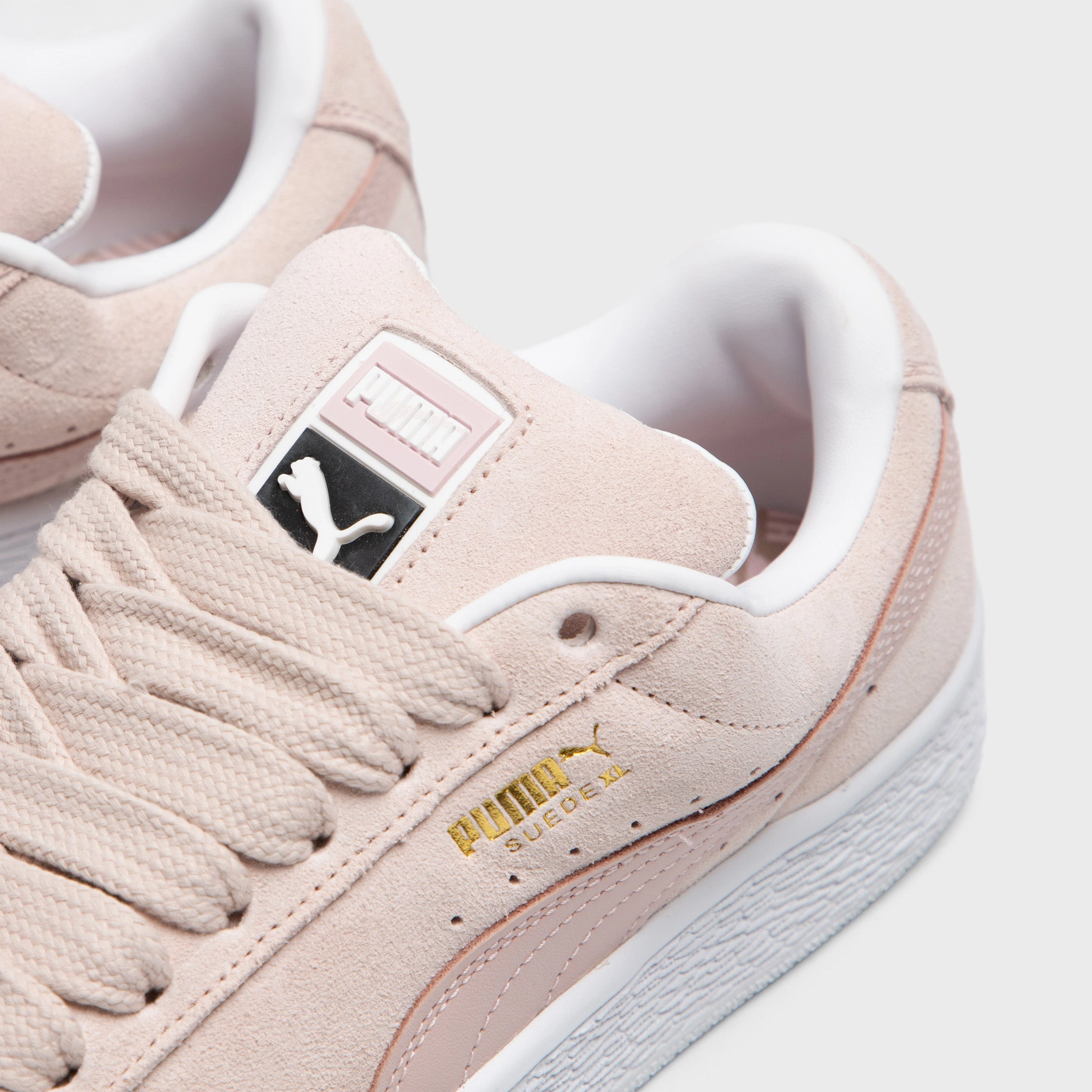 Breathable Outsole PUMA Women's Suede XL Island Pink / Mauve Mist