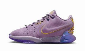 Flexible Traction Outsole LeBron 21 GS "Purple Rain"