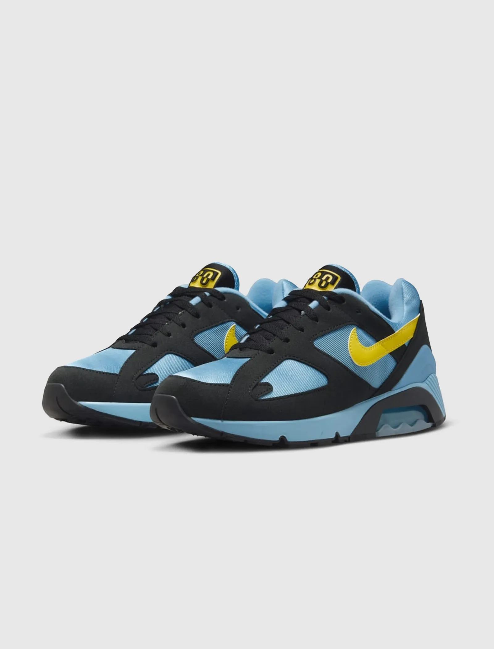 AIR 180 "BALTIC BLUE/ LIGHTNING" Soft Lining Lightweight Form Rainy Day