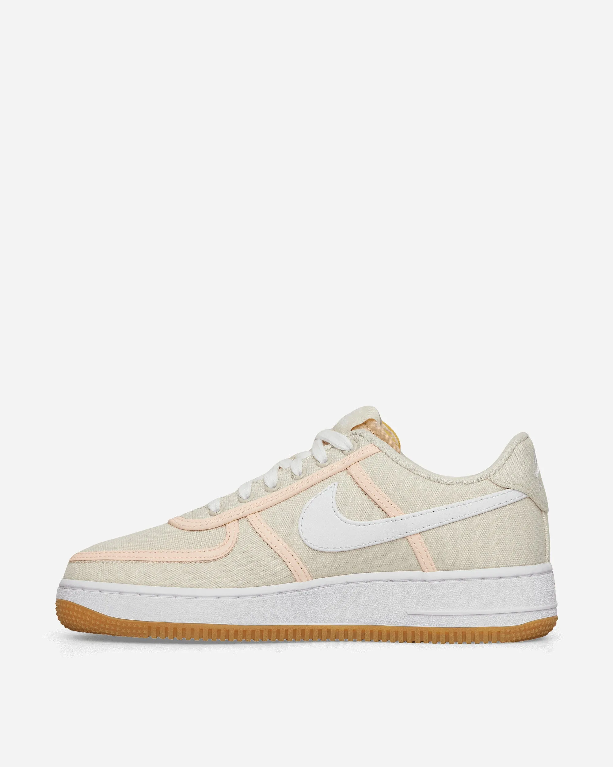 Air Force 1 '07 PRM Sneakers Light Cream Customizable Fit Mechanism