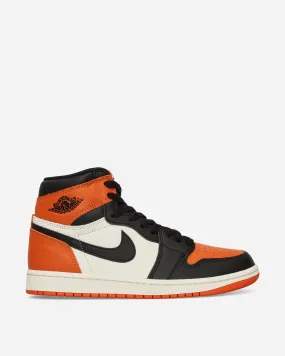Air Jordan 1 High OG Sneakers Shattered Backboard Comfort Technology Ventilation Channel Design