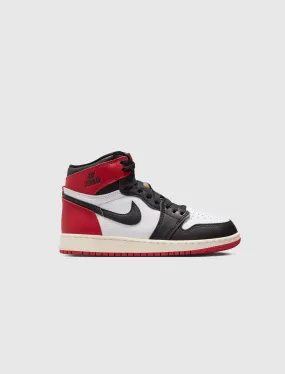 Digital Run AIR JORDAN 1 RETRO HIGH OG "BLACK TOE REIMAGINED" GS