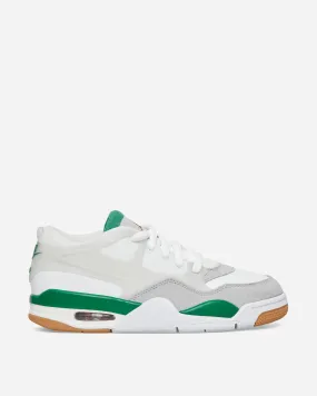 Ultra Breathable Upper Air Jordan 4 RM Sneakers White / Pine Green