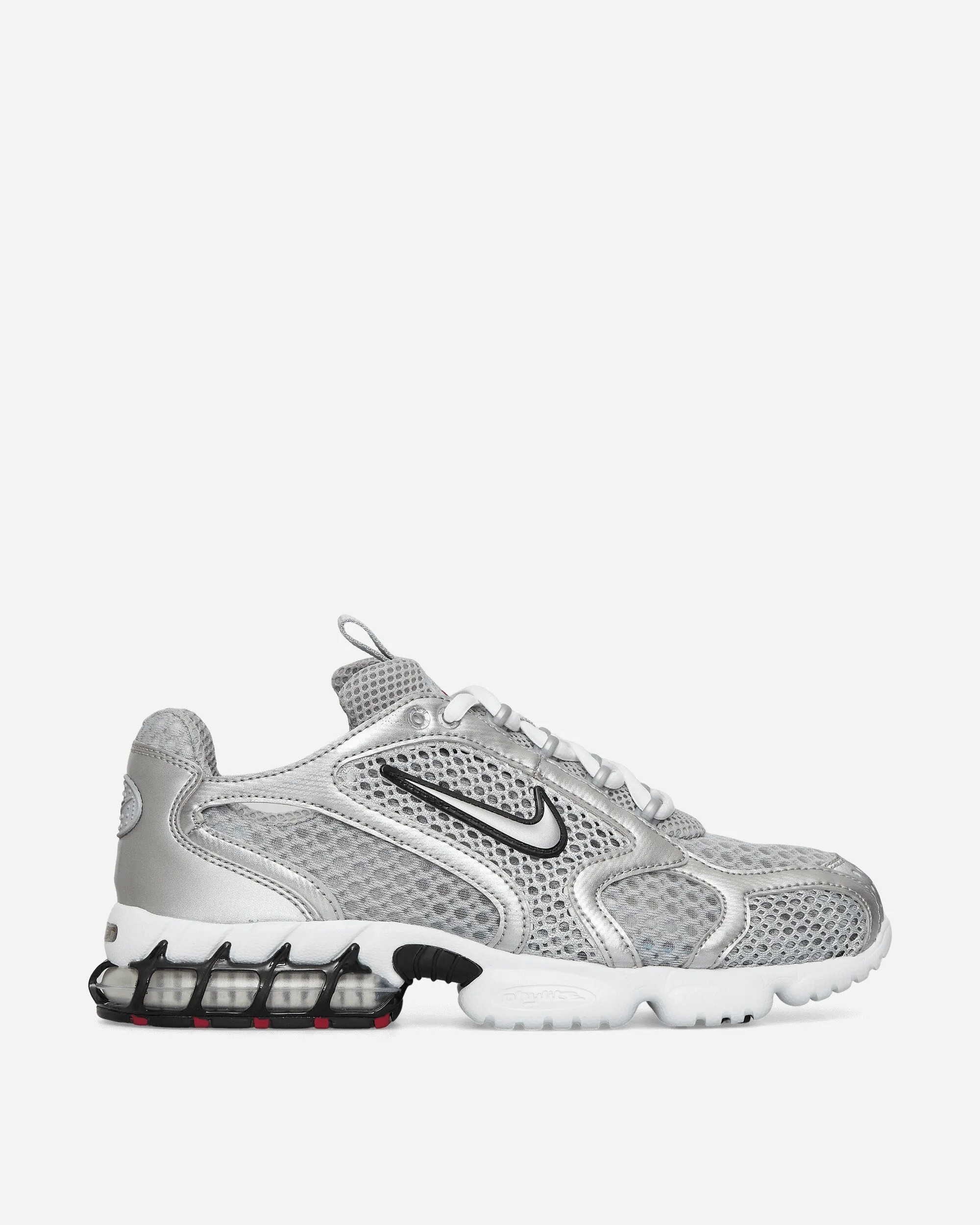 Anti   Odor Cool Interior Air Zoom Spiridon Cage 2 Sneakers Light Smoke Grey / Metallic Silver