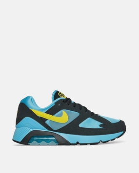 No Tie Neutral Stability Base Air 180 Sneakers Black / Baltic Blue