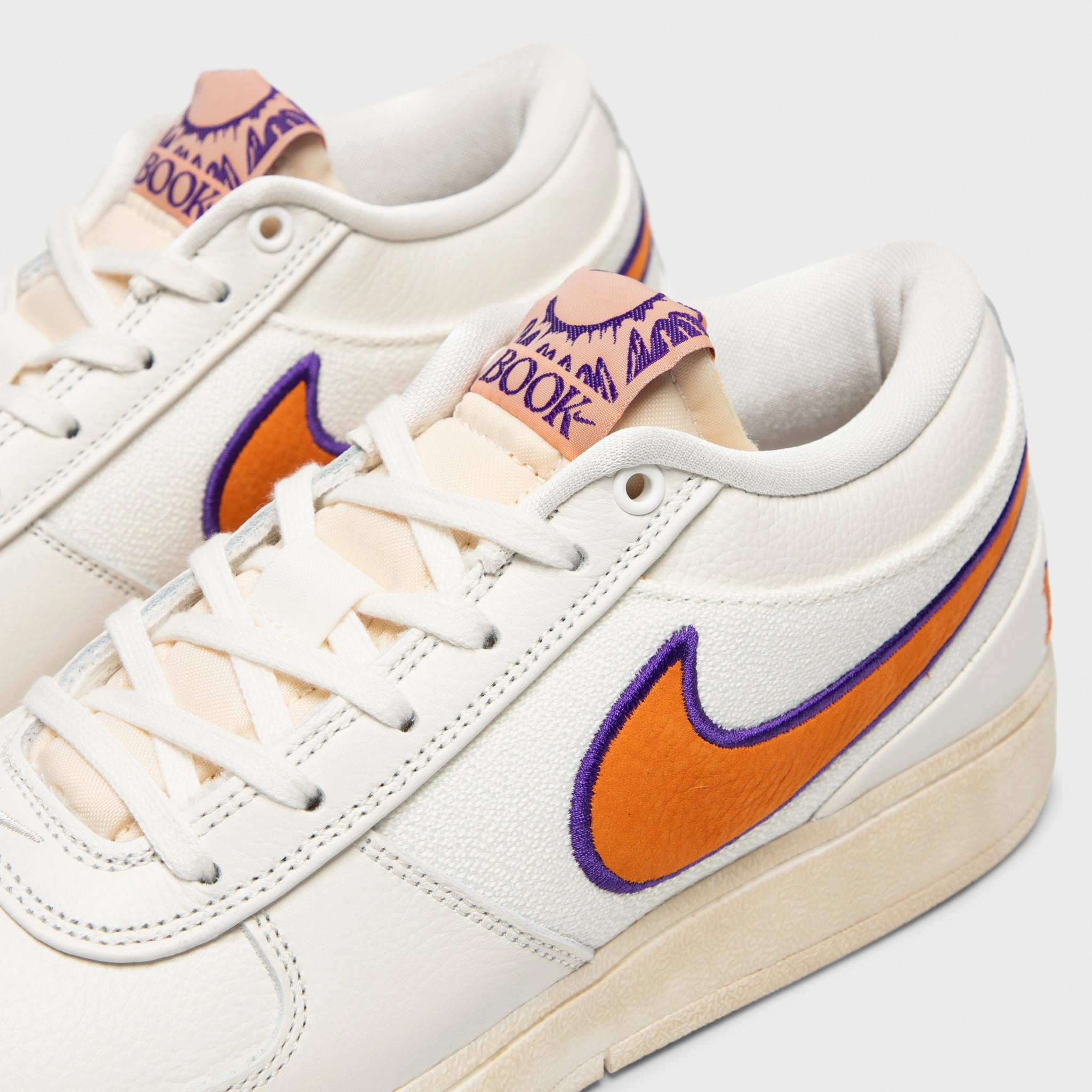 Elite Response Nike Book 1 Sail / Clay Orange - Court Purple