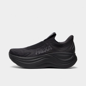 Hoka Skyward Laceless Black / Black Flip Hike