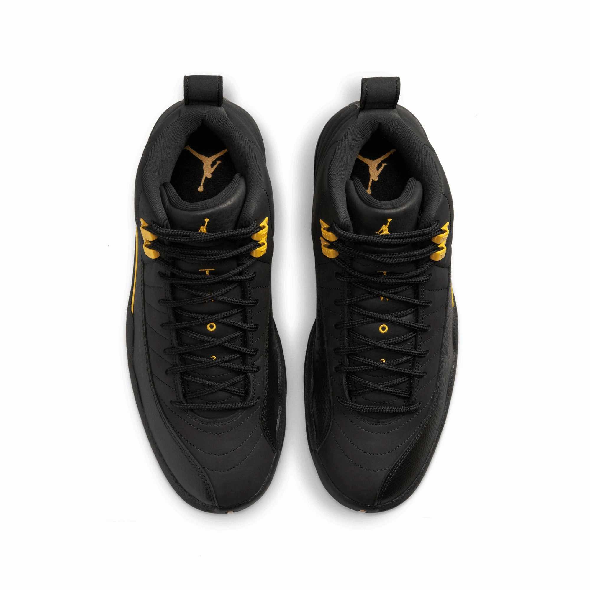 Torsional Rigidity Plate Microfiber Heel Counter Air Jordan 12 Retro 'Black Taxi' CT8013-071