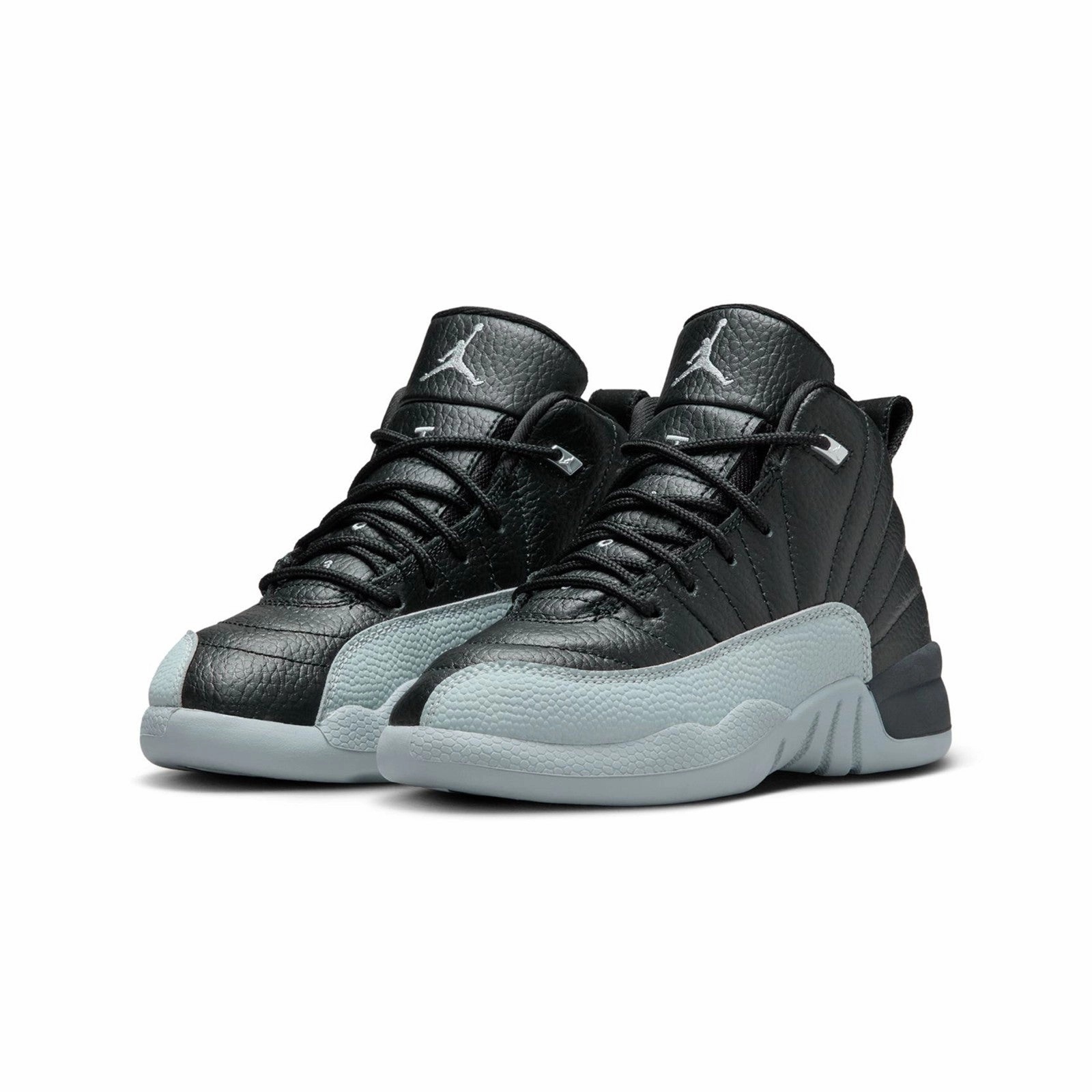 Air Jordan 12 Retro "Black and Wolf Grey" 151186-010 Motion Vibe