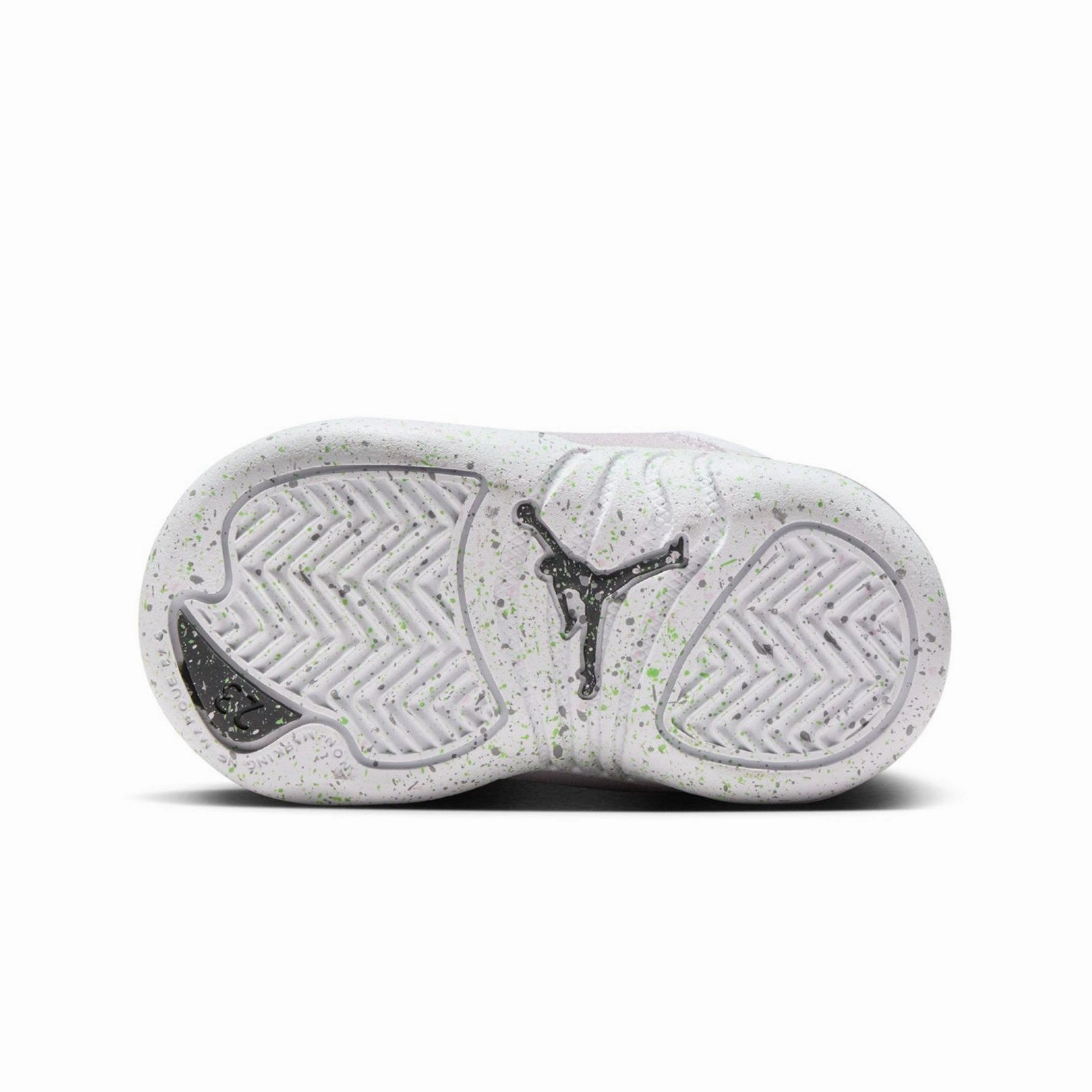 All-weather shock absorption Sport Influence Air Jordan 12 Retro "White Vapor Green" Toddler Shoes