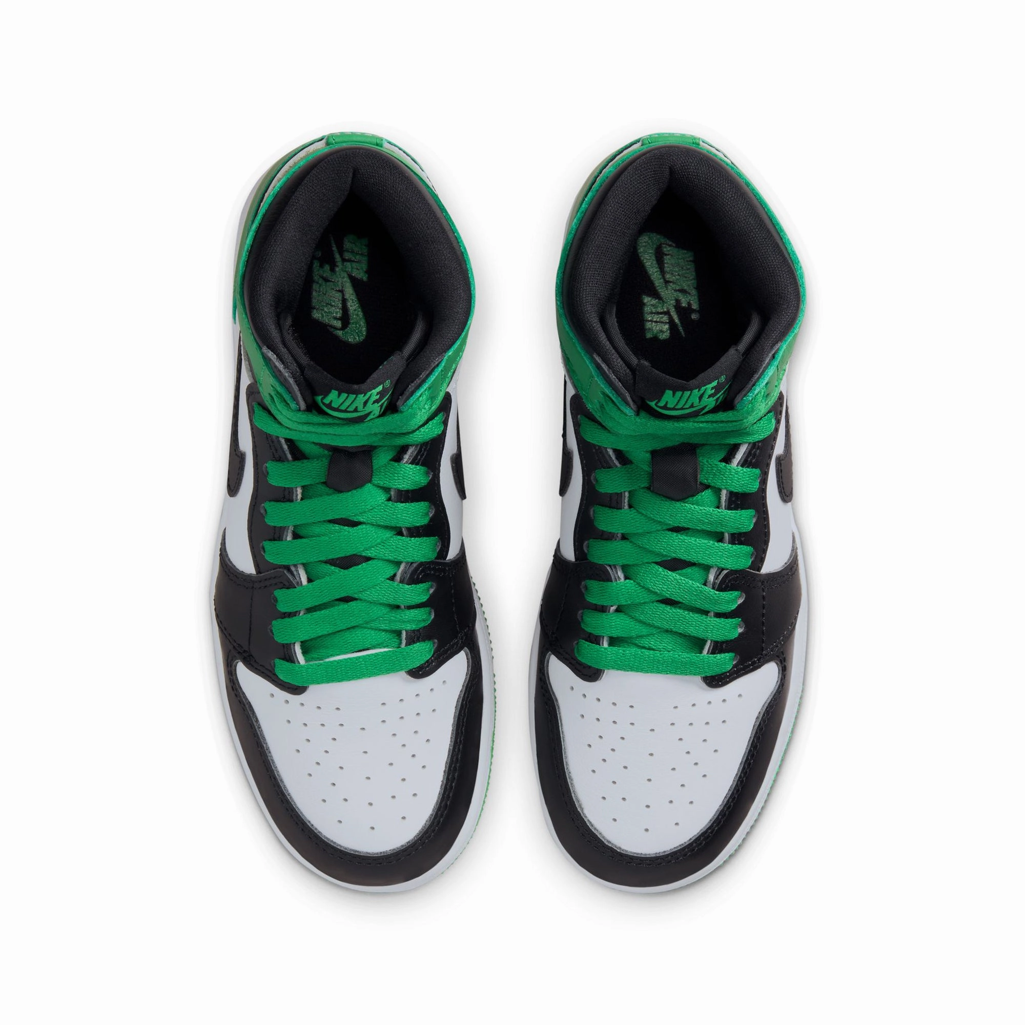 Air Jordan 1 High OG 'Lucky Green' GS FD1437-031 Step Ease