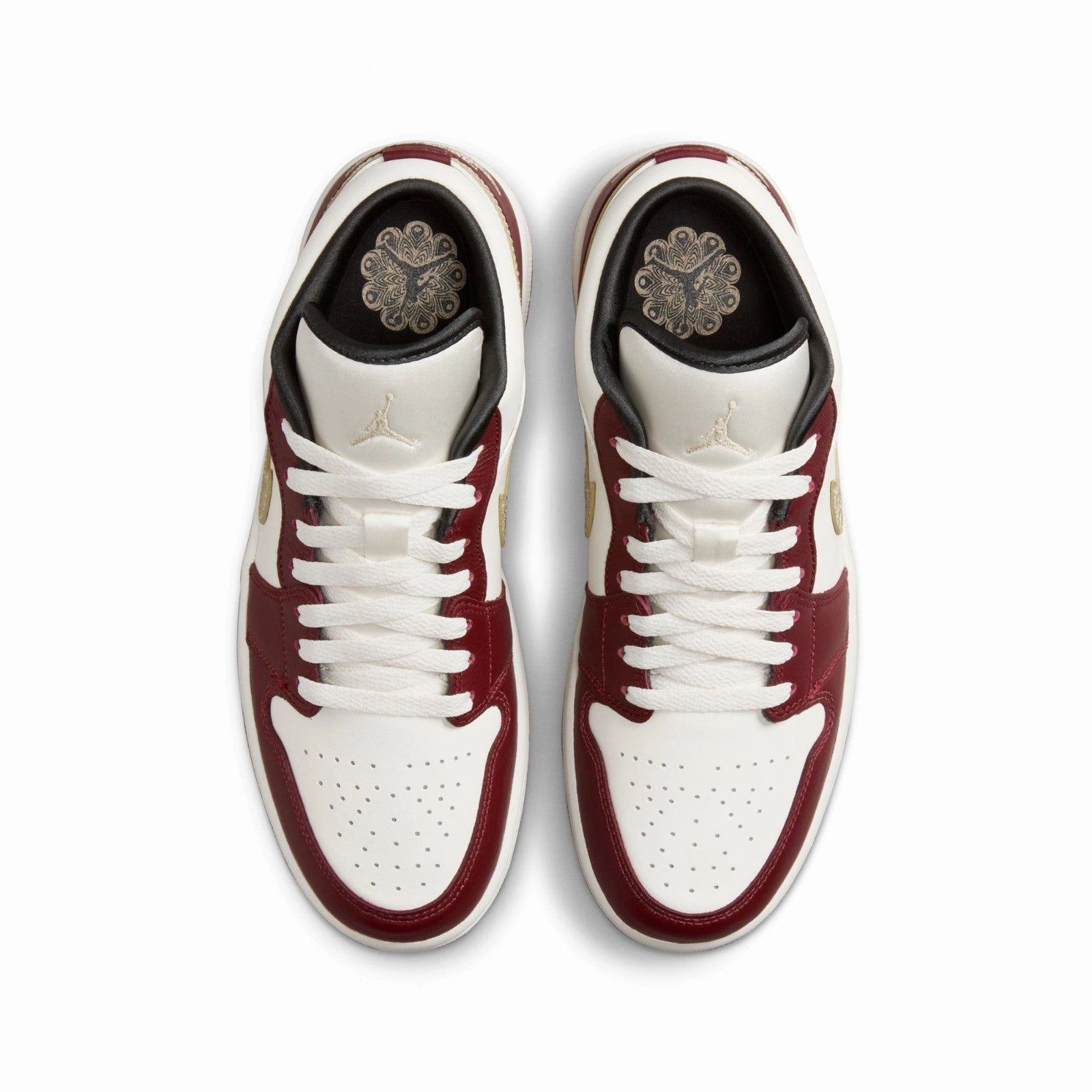 Air Jordan 1 Low SE Chinese New Year Women's Shoes FJ5735-100 HyperDurable Outsole Compound