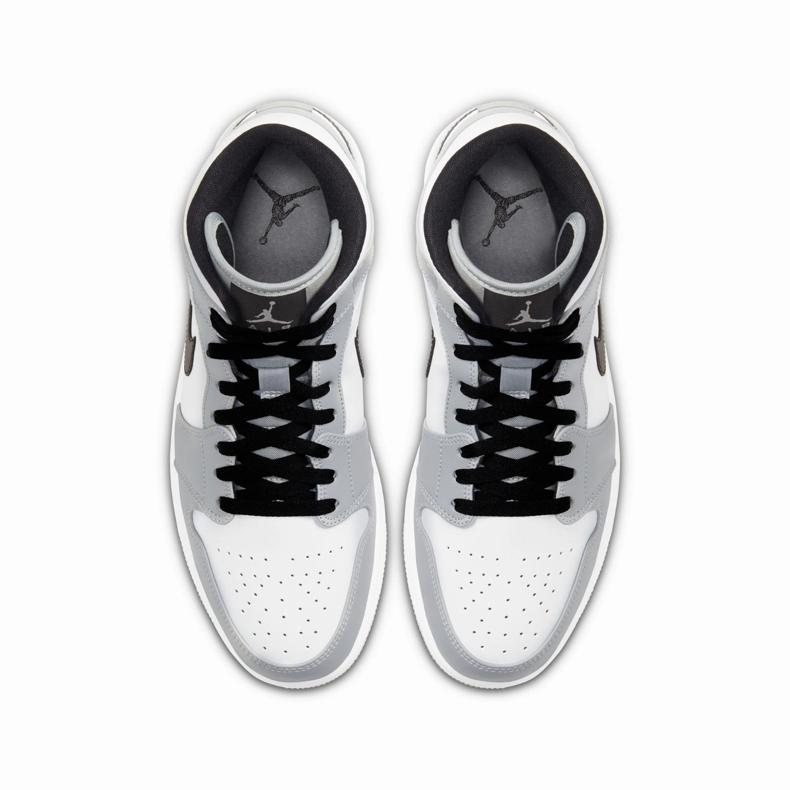 Air Jordan 1 Mid 554724-092 Stretchable Collar Orthotic Support