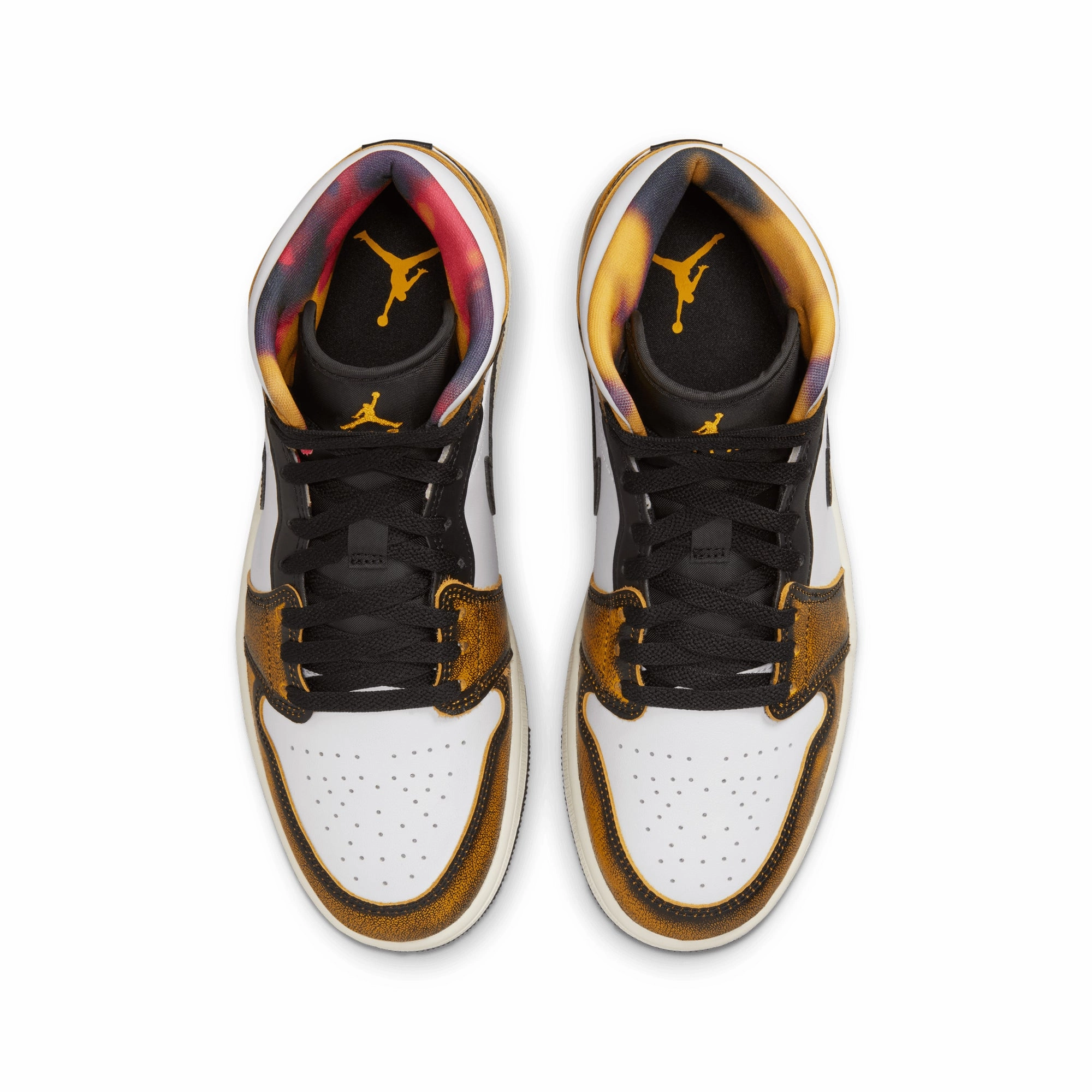 Air Jordan 1 Mid SE 'Orange Wear-Away' DQ8417-071 Reinforced Breathable Liner