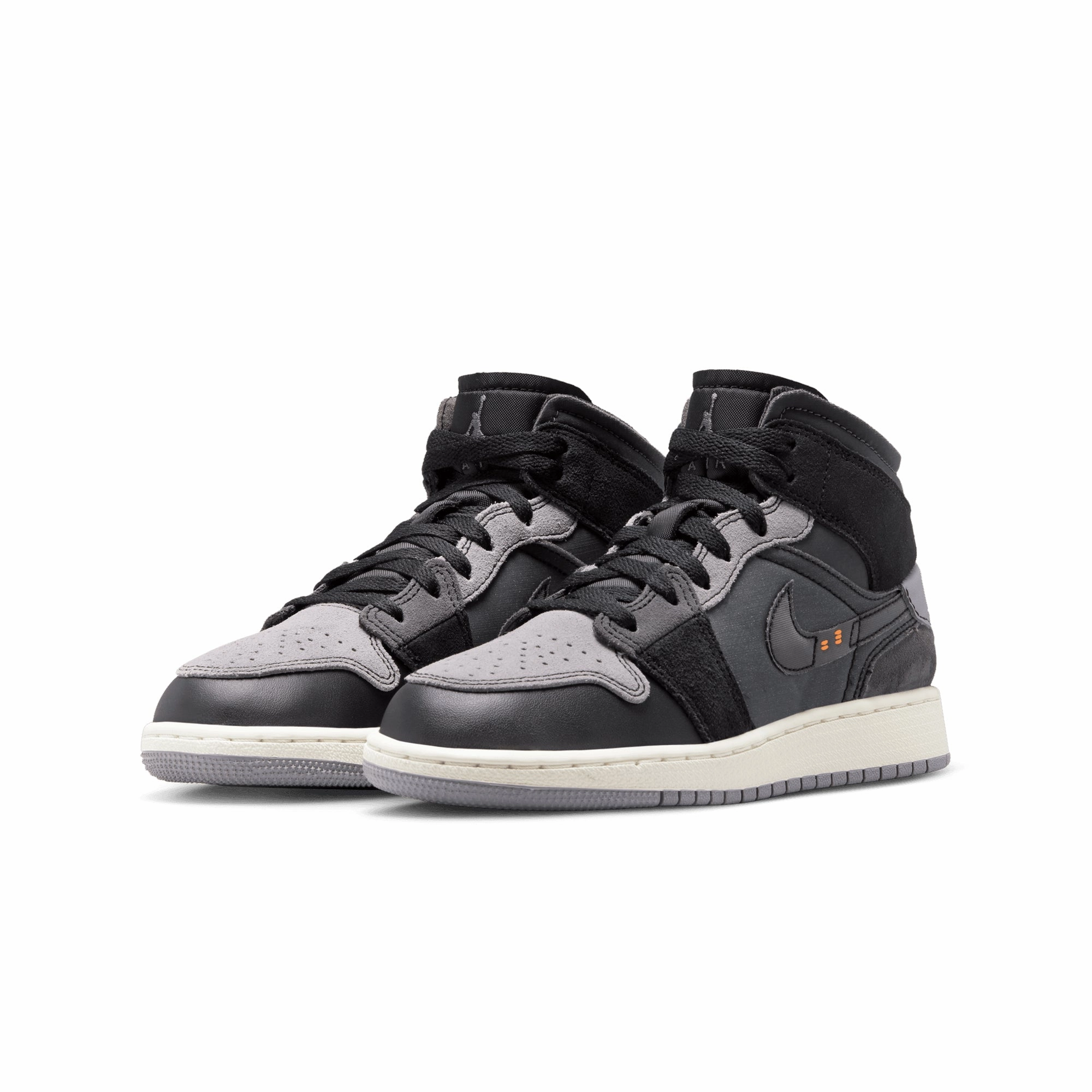 Air Jordan 1 Mid SE Craft DV0438-001 Foam Insole Resilient Pace
