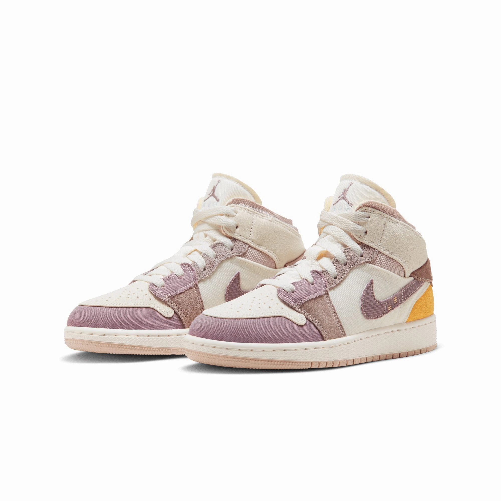 Power Stride Low   Top Style Air Jordan 1 Mid SE Craft DZ4466-102