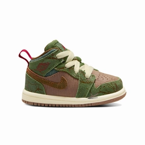 Casual Touch Torsional Stability Frame Air Jordan 1 Mid Sneaker School FQ8100-200