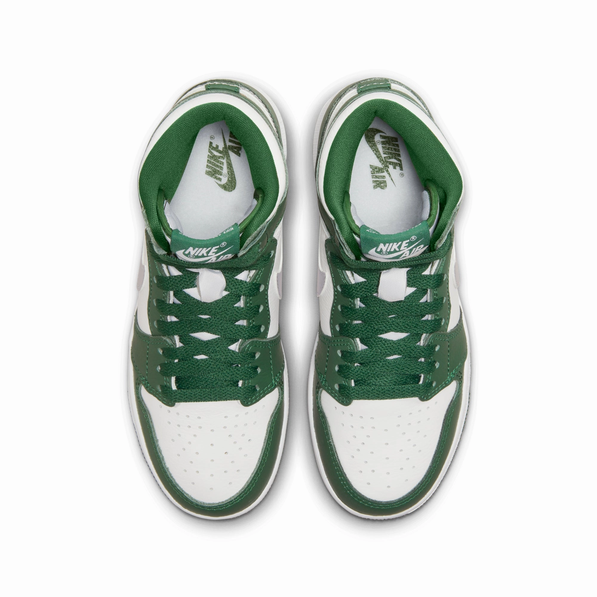 Air Jordan 1 Retro High OG GS 'Gorge Green' 575441-303 athletic chic Abrasion Proof Stitching