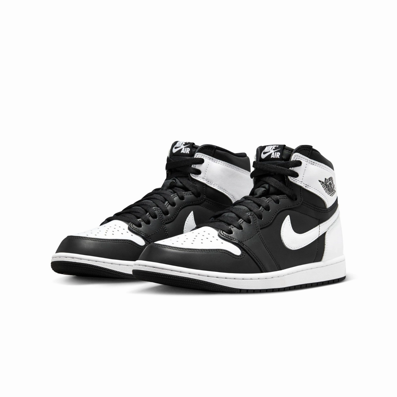 Suede Air Jordan 1 Retro High OG "Black White" Men's Shoes DZ5485-010