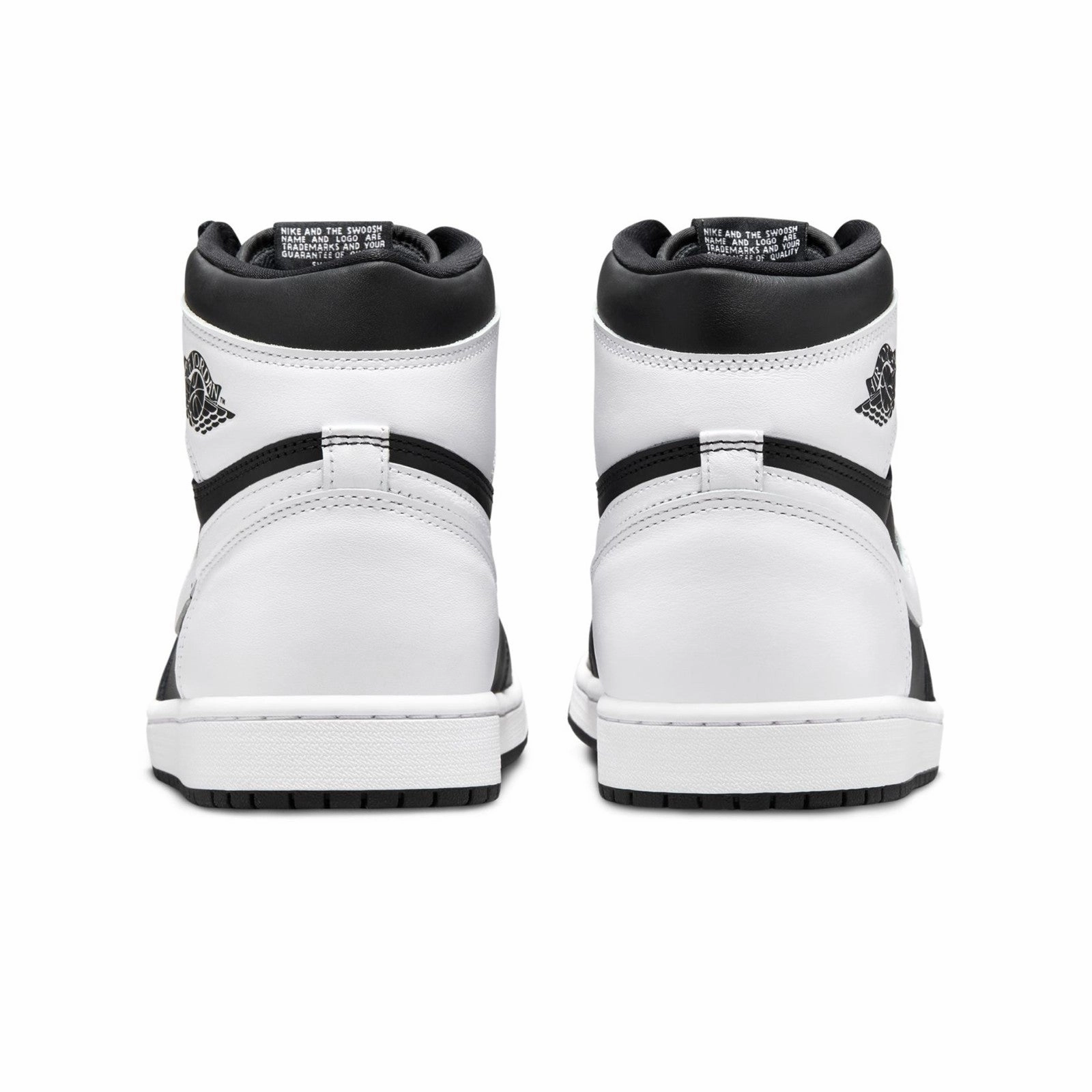 Core Comfort Quick Lace Toggle Air Jordan 1 Retro High OG "Black White" Men's Shoes DZ5485-010