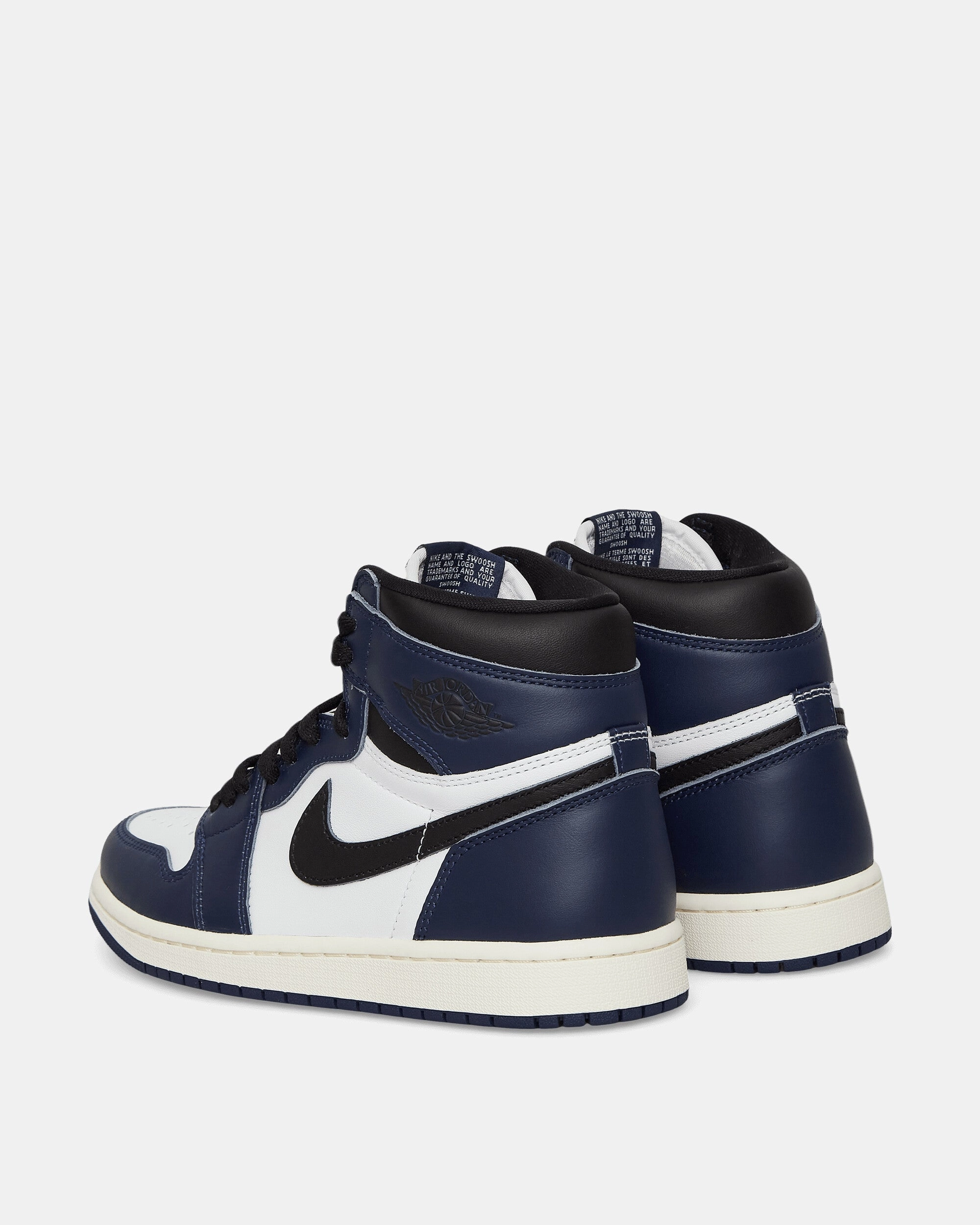Energy Return Foam Air Jordan 1 Retro High OG Sneakers Midnight Navy