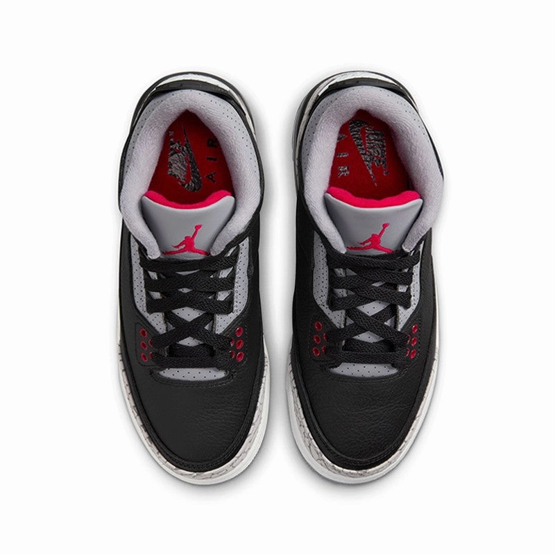Air Jordan 3 Retro "Black Cement" Max Agility Zip Up Style