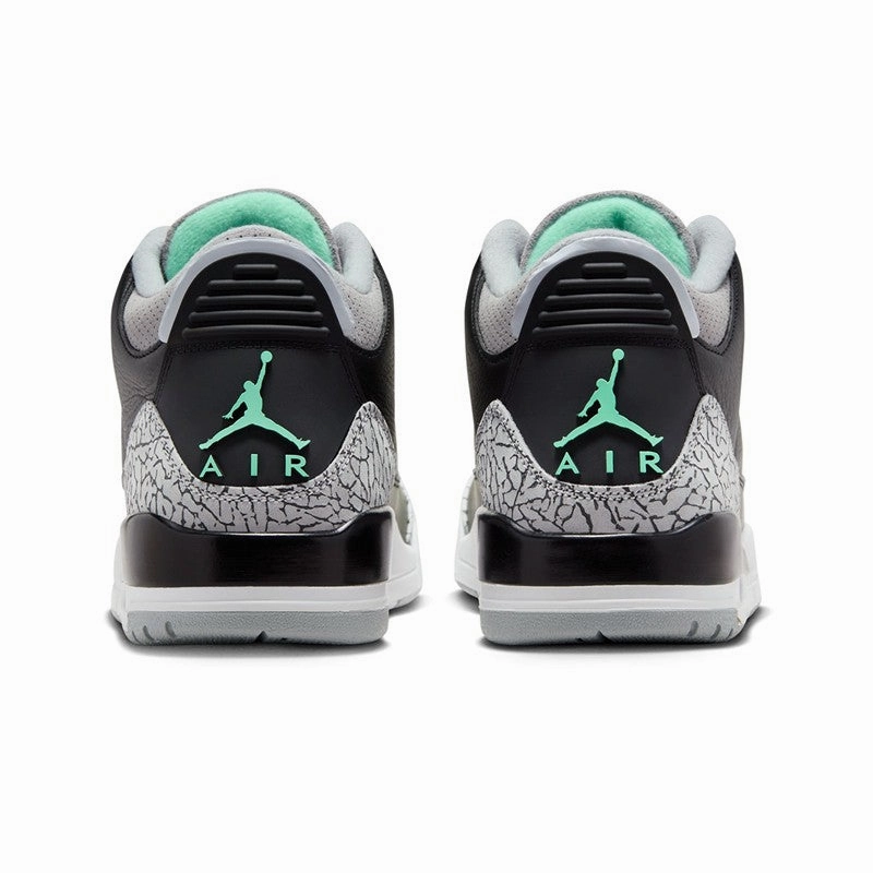 Responsive Choice Air Jordan 3 Retro "Green Glow" Mens