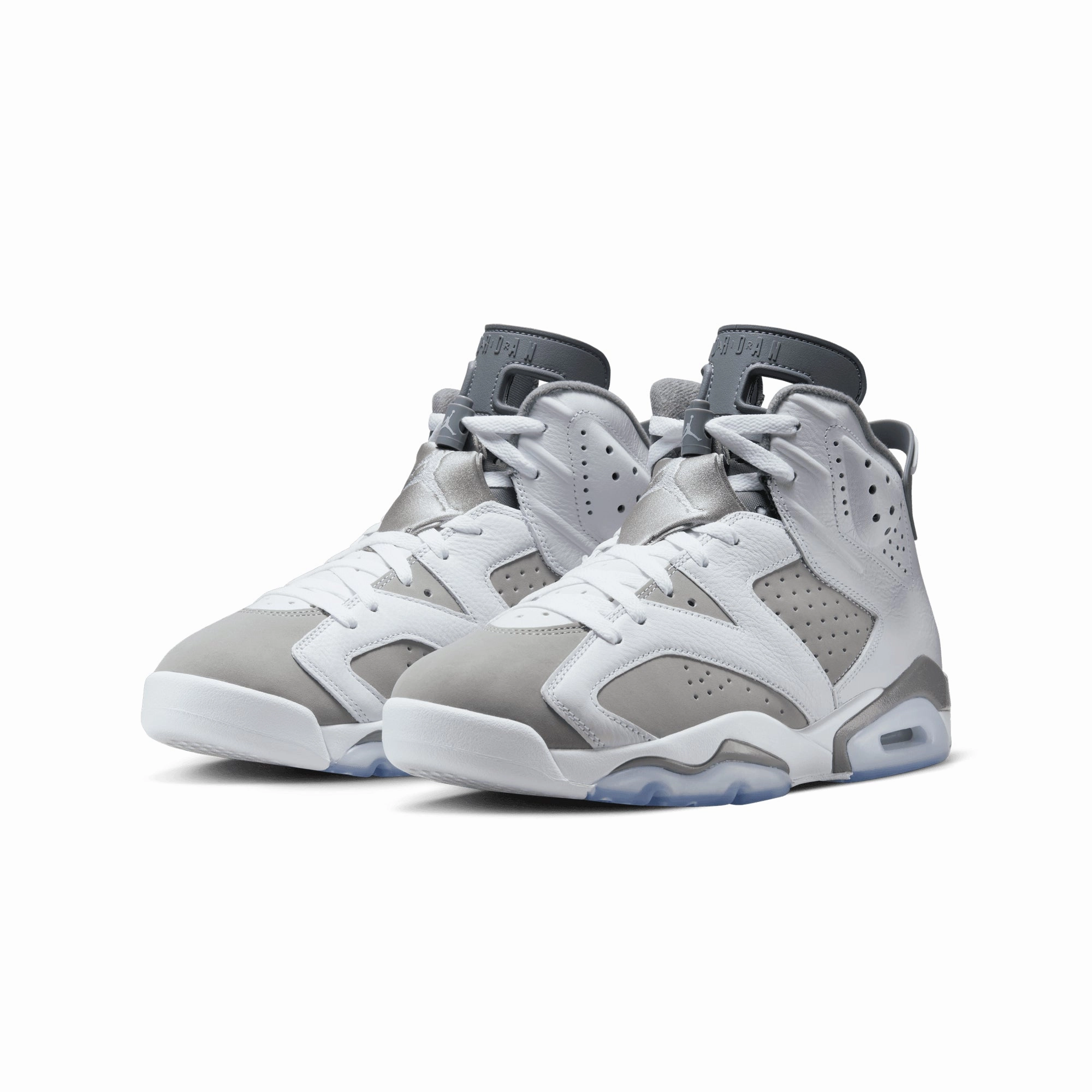 Cushioned Ankle Support Flexible Fabric Air Jordan 6 Retro 'Cool Grey' CT8529-100