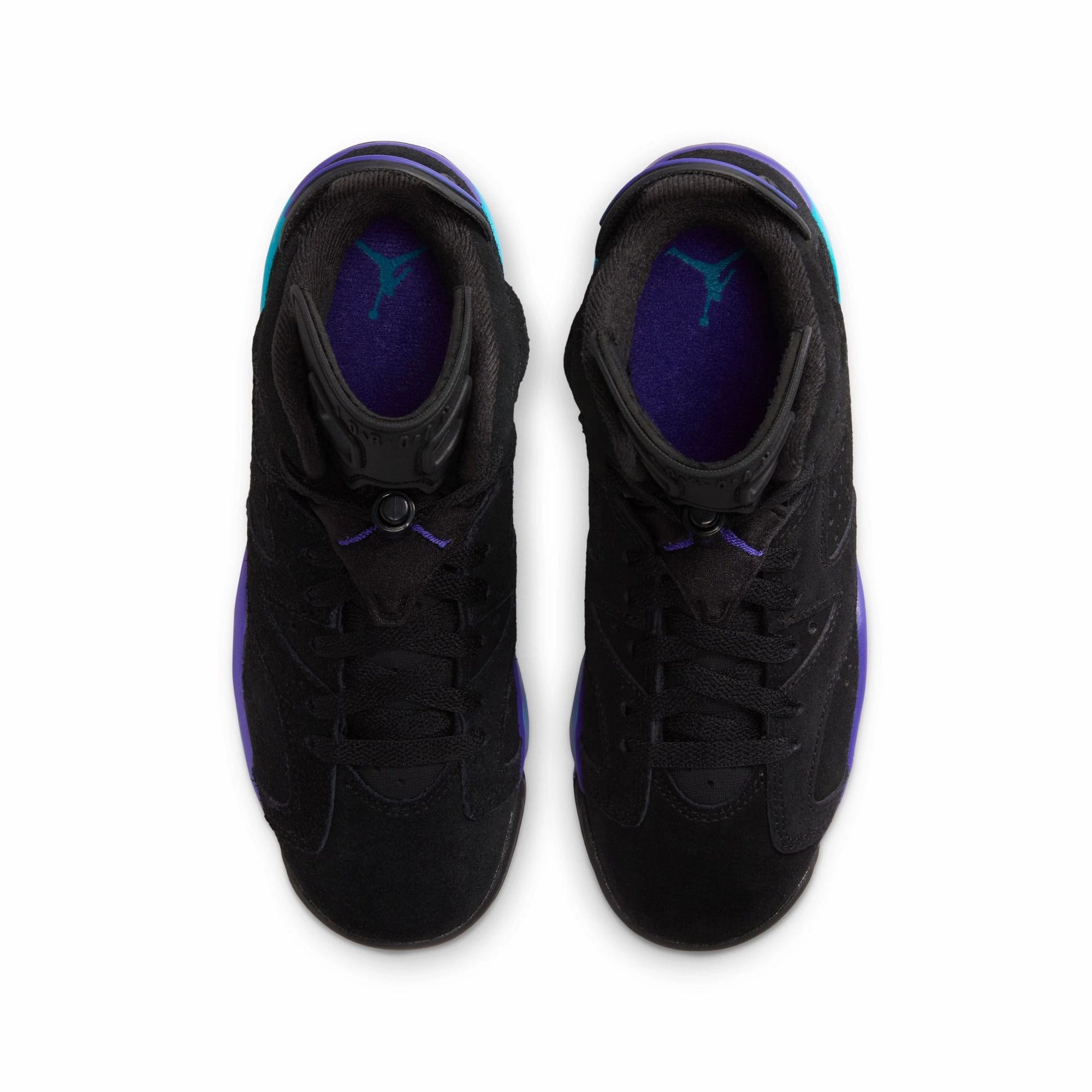 Recycled Rubber High Endurance Air Jordan 6 Retro "Aqua" Grade School 384665-004